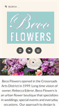 Mobile Screenshot of becoflowers.com